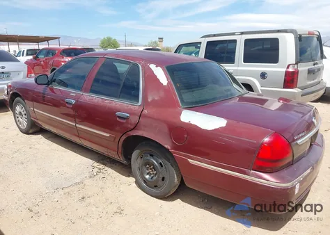 2007 Mercury Grand Marquis Ls from USA, damaged, VIN 2MEFM75V27X626249